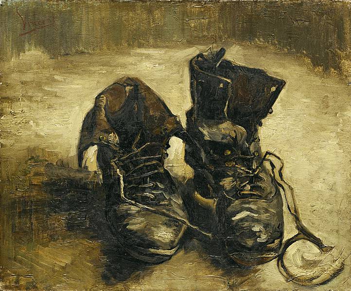 VINCENT VAN GOGH (1853-1890) 'Shoes', September-November 1886 (oil on canvas)